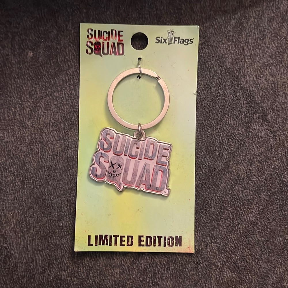 NWT Suicide Squad Key Chain Limited Edition